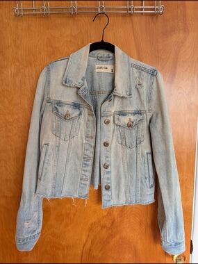 Pistola Distressed Denim Jacket
